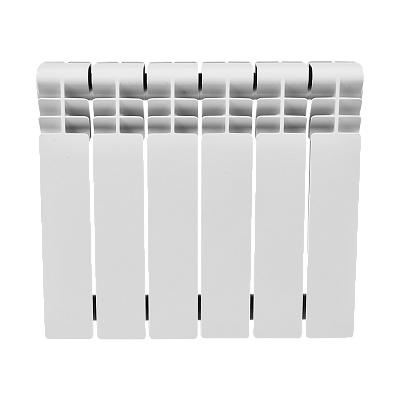 Алюминиевый секционный радиатор отопления SMART Install Easy One 350 / 4 секции