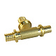 Тройник Valfex надвижной переходной для труб РЕ-Х и PE-RT 16(2,2) х 20(2,8) х 16(2,2)