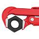 Трубный ключ KNIPEX 1 1/2 шведского типа,прям. губки 90 , 60 мм (2 3/8 ), L-420 мм, Cr-V