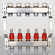 Блок коллекторный VALTEC с расход. 1х10 вых Евроконус 3/4