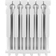 Биметаллический секционный радиатор отопления Rommer Plus 500 / 1 секция