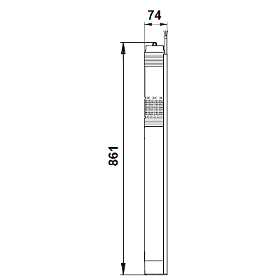 Скважинный насос Grundfos SQ 2-100