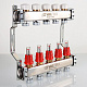 Блок коллекторный VALTEC с расход. 1х10 вых Евроконус 3/4