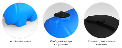 Емкость ЭкоПром H 750 литров