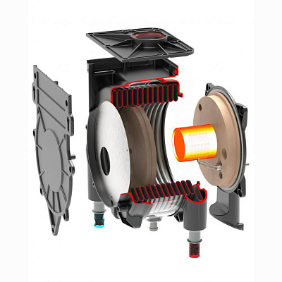 Настенный газовый конденсационный котел отопления Copa двухконтурный EOMIX Plus 32 кВт