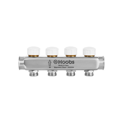 Коллектор HOOBS , термостатическими клапанами, 1 х 3/4 -13 вых .