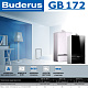 Настенный газовый конденсационный котел отопления двухконтурный Buderus logamax GB172-30 iK белый
