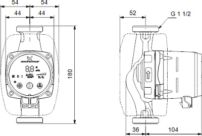 Циркуляционный насос Grundfos Alpha 2 32/40 180