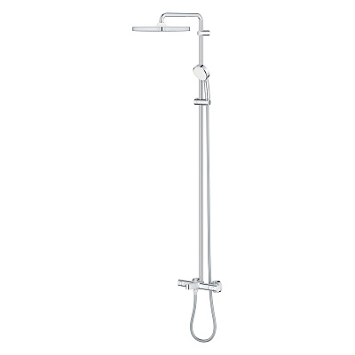 Душевая система Grohe Tempesta Cosmopolitan 250 с термостатом и изливом, хром