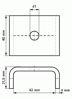 Шайба Walraven BIS Strut U-образная (BUP), 13 мм